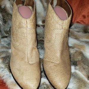 Ugg leather pony booties